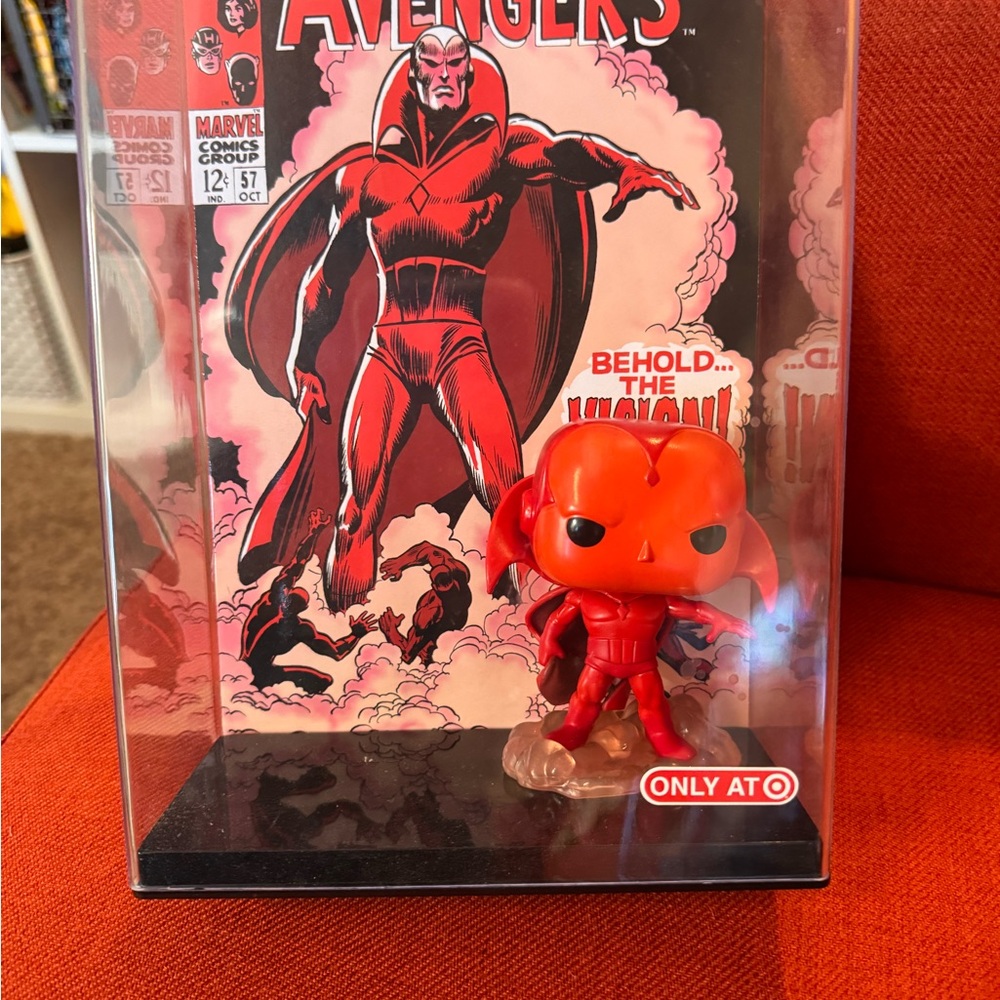 Funko Marvel Comics Vision Red Accent Decor Figure
